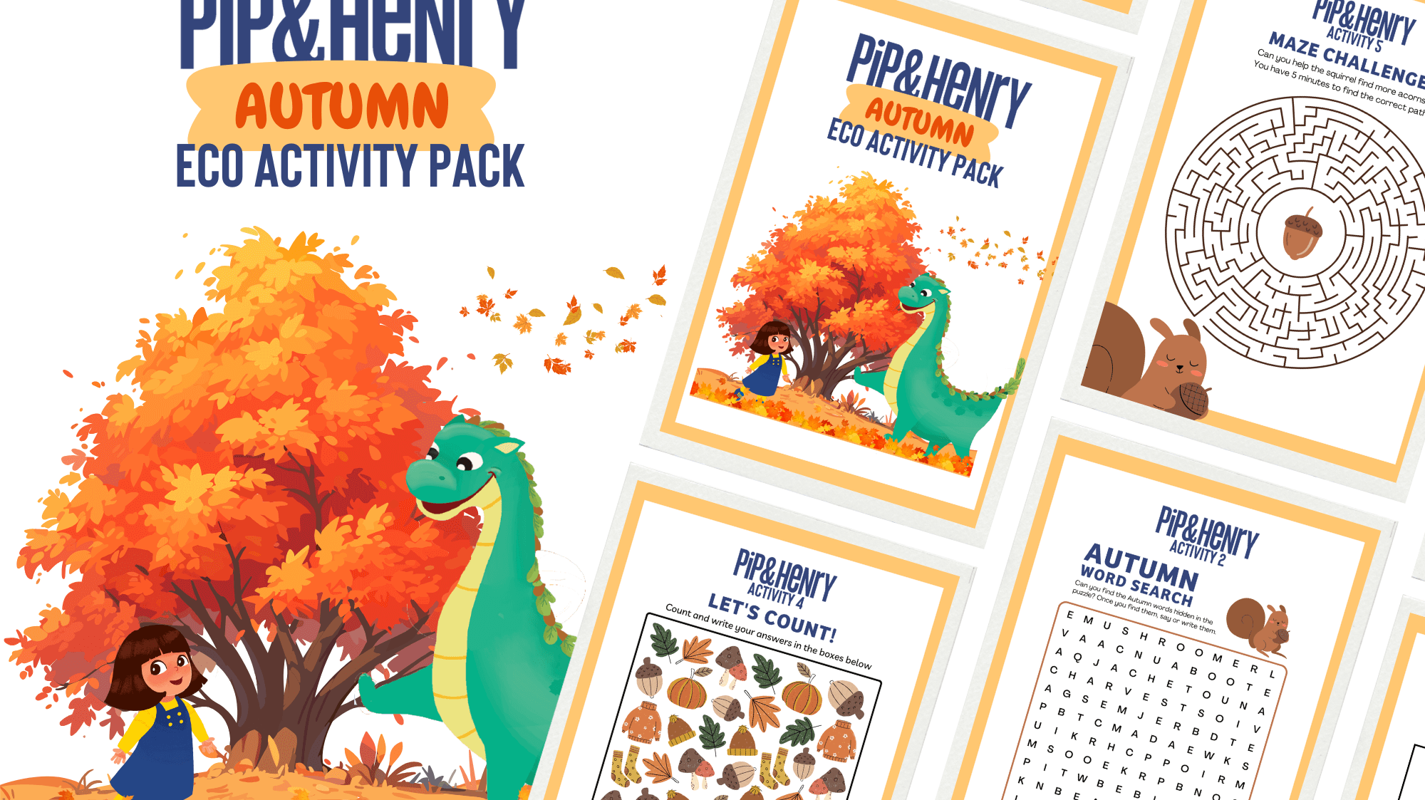 Autumn Eco- Activity Pack Download