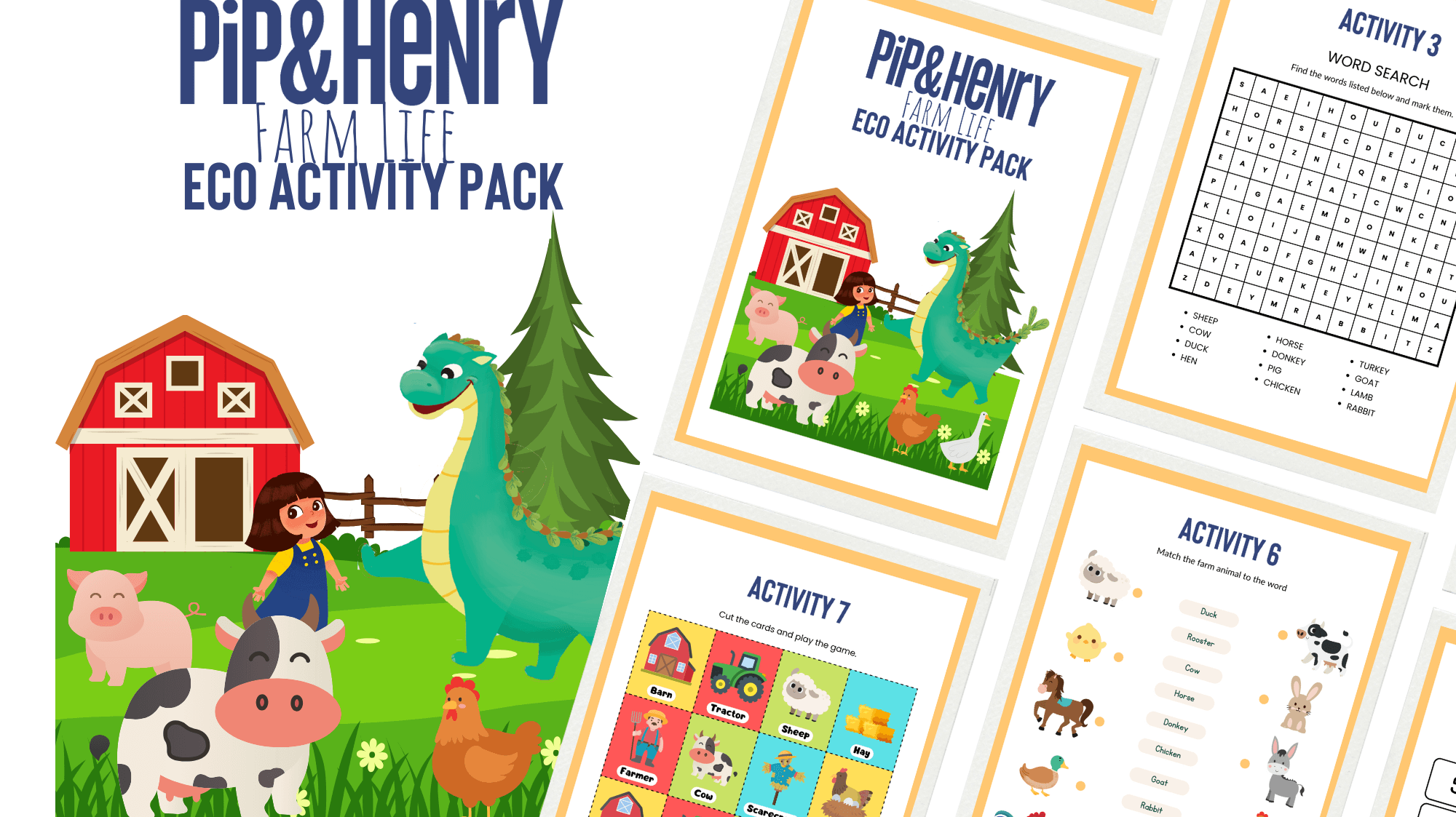 Our Farm Life Eco Activity Pack Is Here!