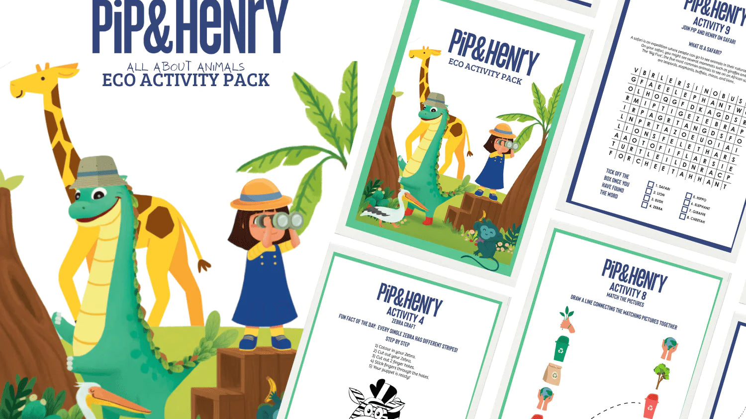 Your All About Animals Eco Activity Pack Is Here!