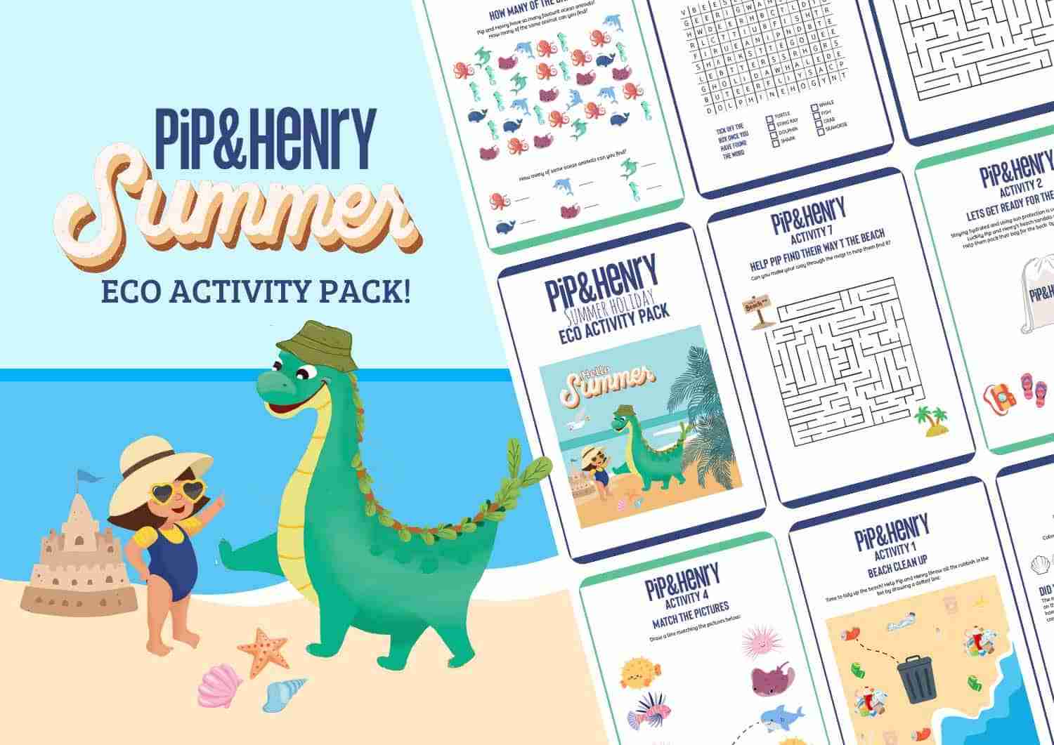 Your Summer Eco Activity Pack Is Here!