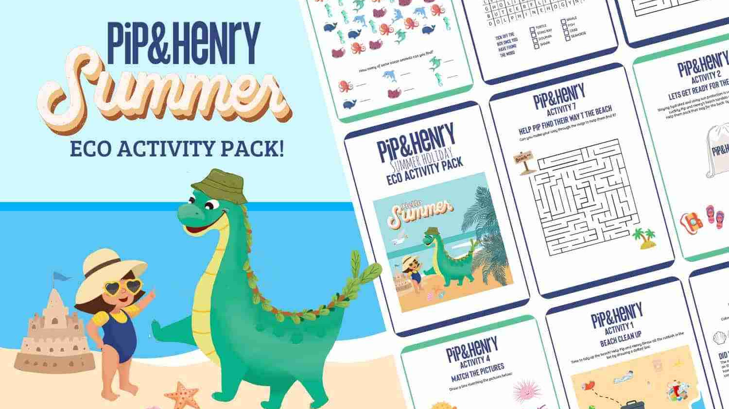 Your Summer Eco Activity Pack Is Here!