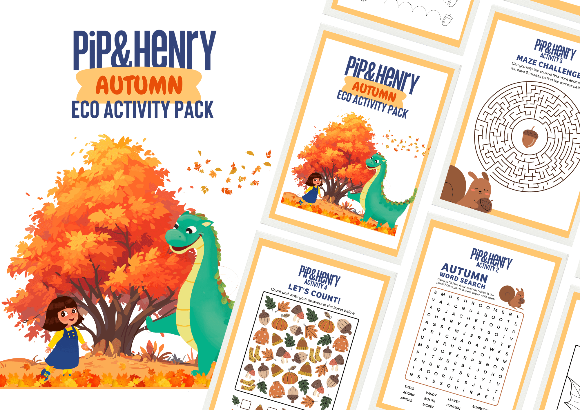 Autumn Eco- Activity Pack Download