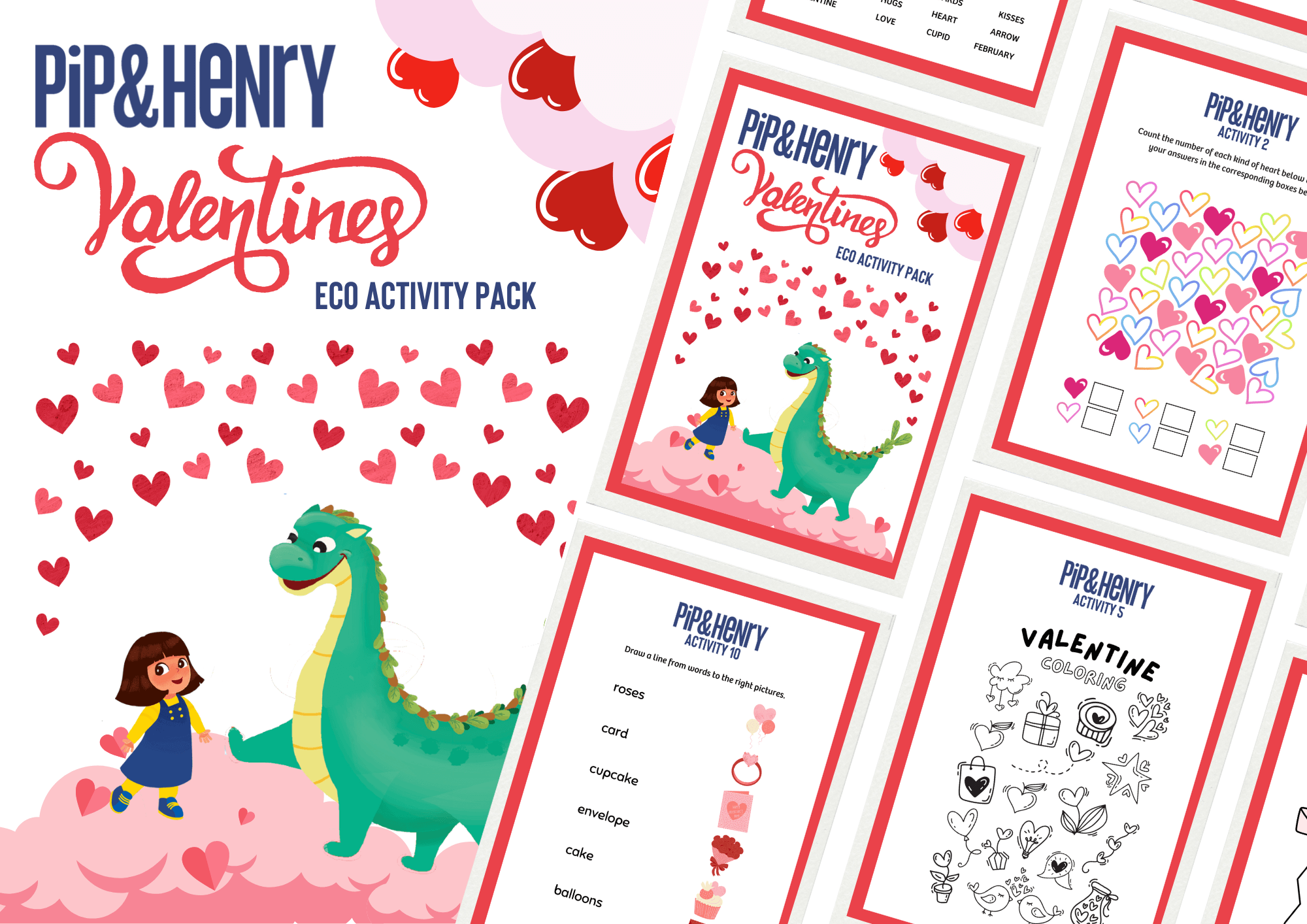 Valentine's Day Eco Activity Pack