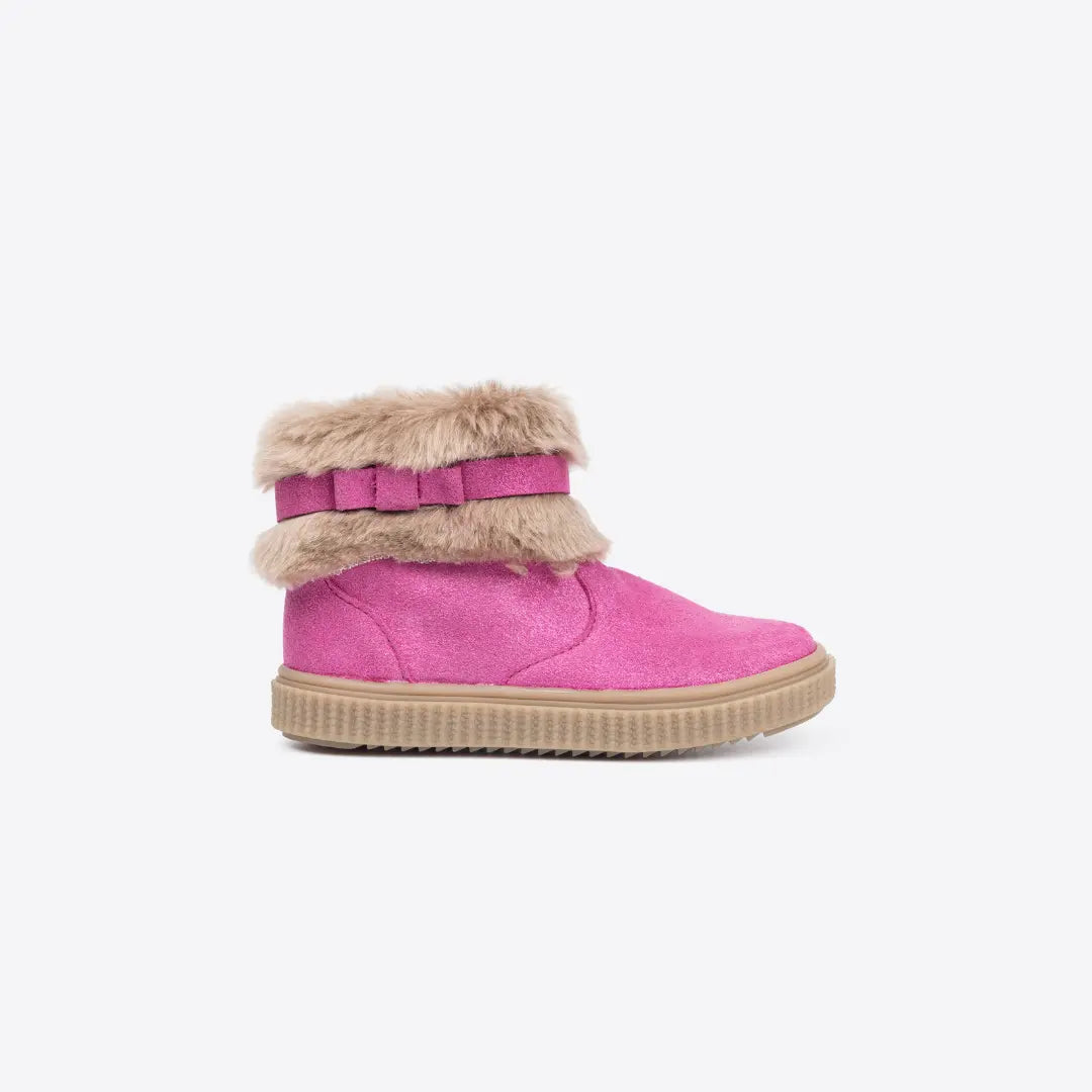 Furry Friends Boot Pink